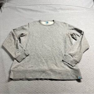 Jason Scott Mens Grey Crewneck Sweatshirt Cotton Blend Size Large GUC